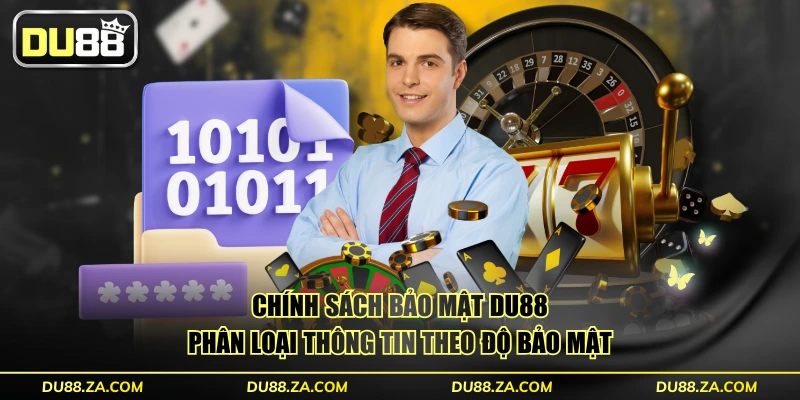 Chính sách bảo mật DU88 phân loại thông tin theo độ bảo mật 