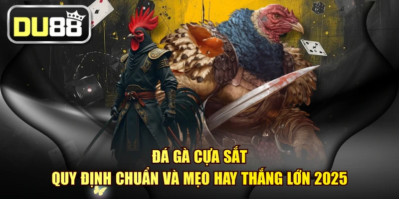 Đá Gà Cựa Sắt - Quy Định Chuẩn Và Mẹo Hay Thắng Lớn 2025 1 Đá Gà Cựa Sắt - Quy Định Chuẩn Và Mẹo Hay Thắng Lớn 2025